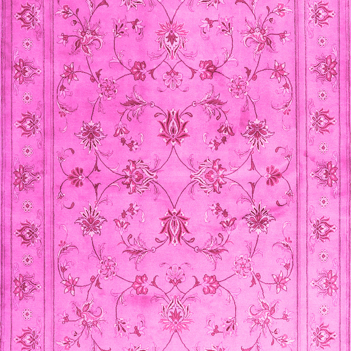 Machine Washable Abstract Pink Contemporary Rug, wshcon1340pnk