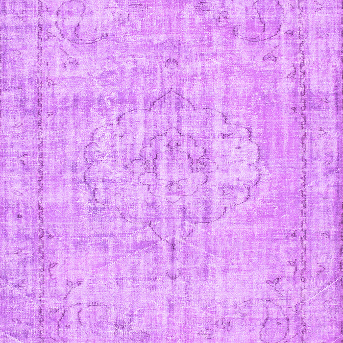 Abstract Purple Contemporary Rug, con1341pur