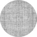 Machine Washable Abstract Gray Contemporary Rug, wshcon1341gry