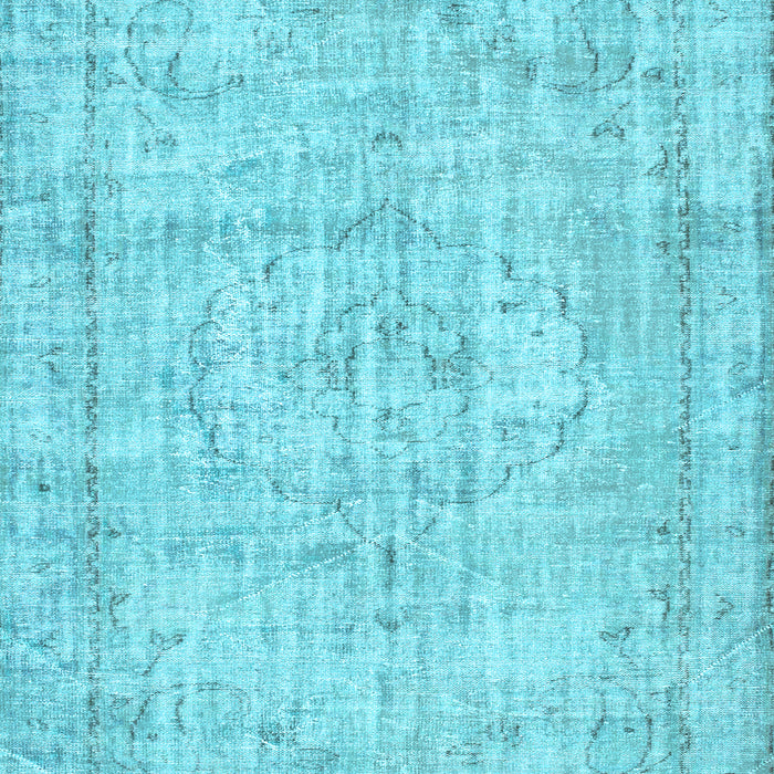 Machine Washable Abstract Light Blue Contemporary Rug, wshcon1341lblu