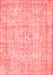 Abstract Red Contemporary Area Rugs