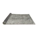 Thickness of Contemporary Granite Gray Modern Rug, con1342