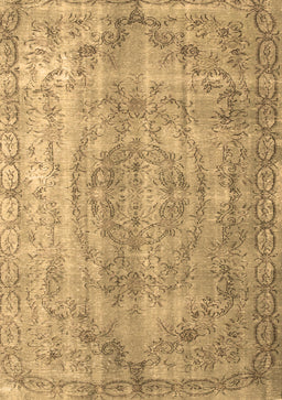 Abstract Brown Contemporary Rug, con1342brn