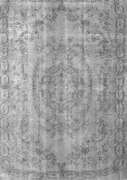 Abstract Gray Contemporary Rug, con1342gry