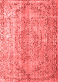 Abstract Red Contemporary Rug, con1342red