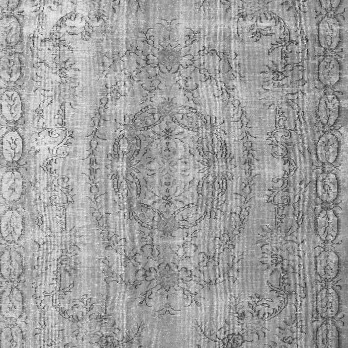 Serging Thickness of Machine Washable Abstract Gray Contemporary Rug, wshcon1342gry