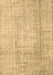 Abstract Brown Contemporary Rug, con1343brn