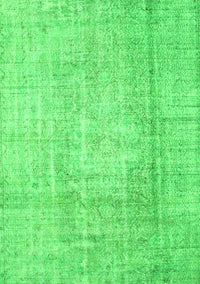 Abstract Green Contemporary Rug, con1343grn