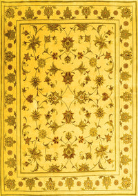 Persian Yellow Traditional Rug, con1344yw