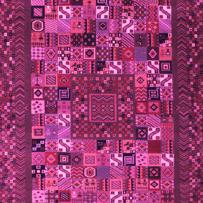 Machine Washable Abstract Pink Contemporary Rug, wshcon1345pnk