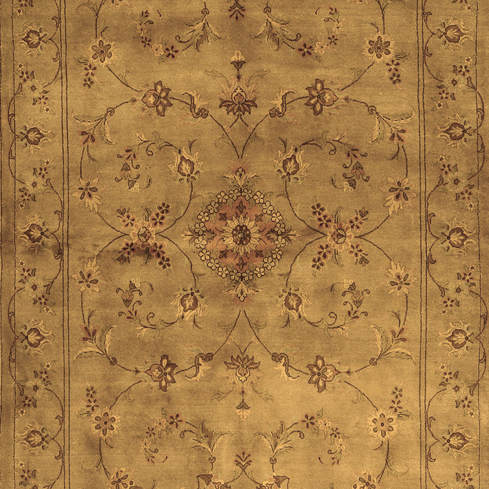 Machine Washable Abstract Brown Contemporary Rug, wshcon1346brn