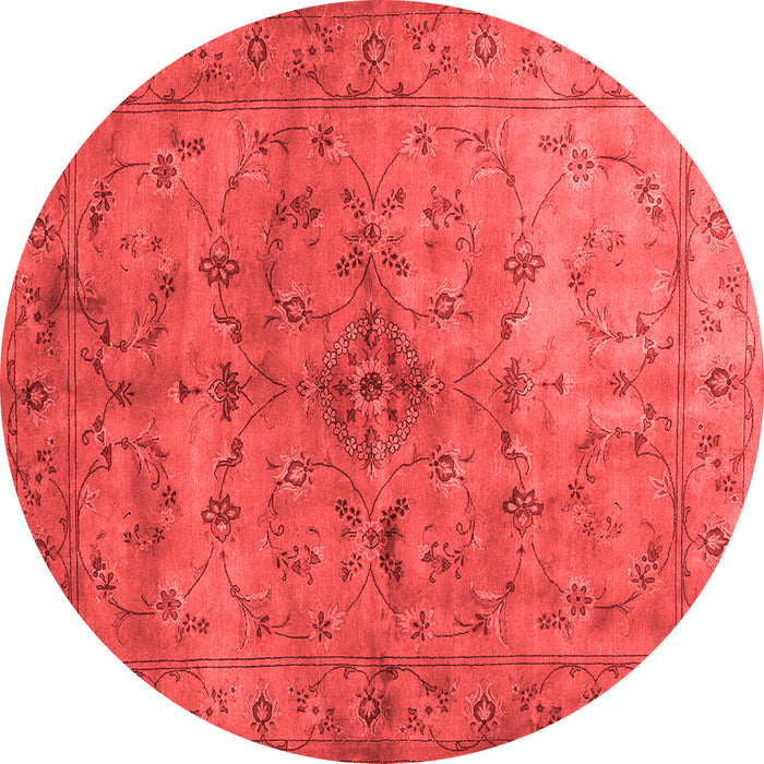 Abstract Red Contemporary Rug, con1346red