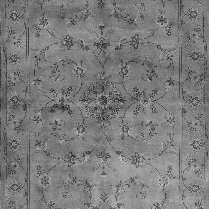 Serging Thickness of Machine Washable Abstract Gray Contemporary Rug, wshcon1346gry