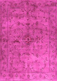 Abstract Pink Contemporary Rug, con1346pnk