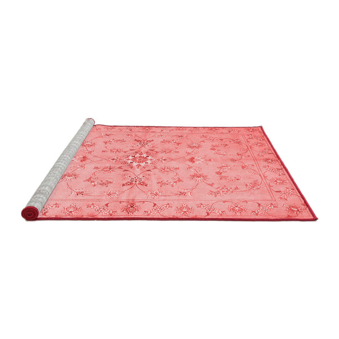 Contemporary Red Washable Rugs