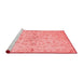 Contemporary Red Washable Rugs