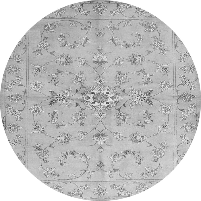 Machine Washable Abstract Gray Contemporary Rug, wshcon1347gry