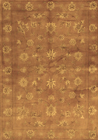 Abstract Brown Contemporary Rug, con1348brn