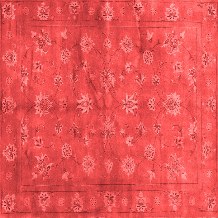 Abstract Red Contemporary Rug, con1348red