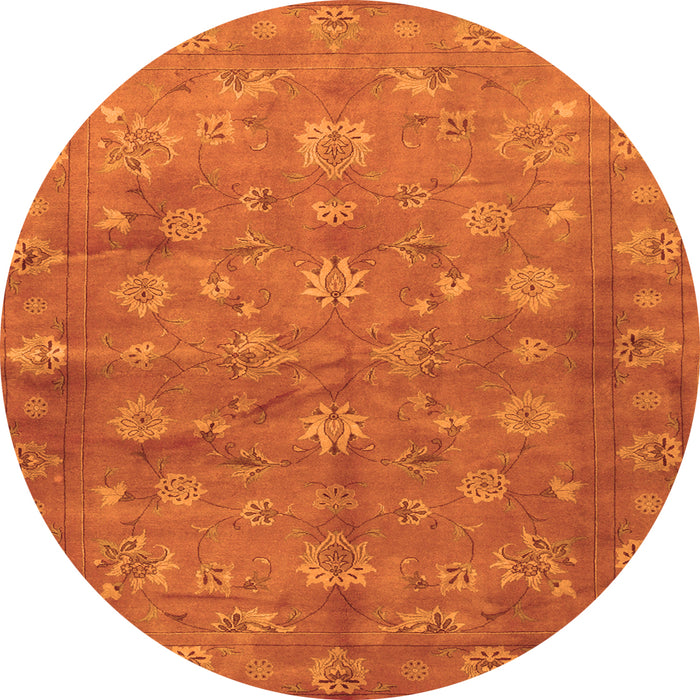 Machine Washable Abstract Orange Contemporary Area Rugs, wshcon1348org