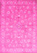 Abstract Pink Contemporary Rug, con1349pnk