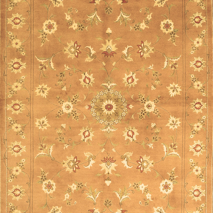 Machine Washable Abstract Brown Contemporary Rug, wshcon1349brn