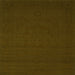 Serging Thickness of Abstract Green Contemporary Rug, con134grn