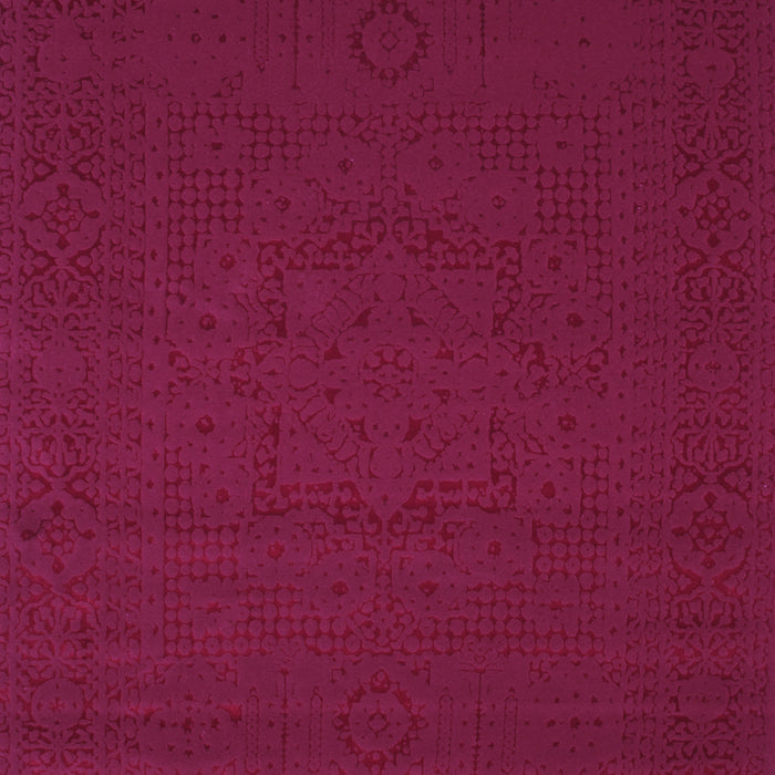 Machine Washable Abstract Purple Contemporary Area Rugs, wshcon134pur