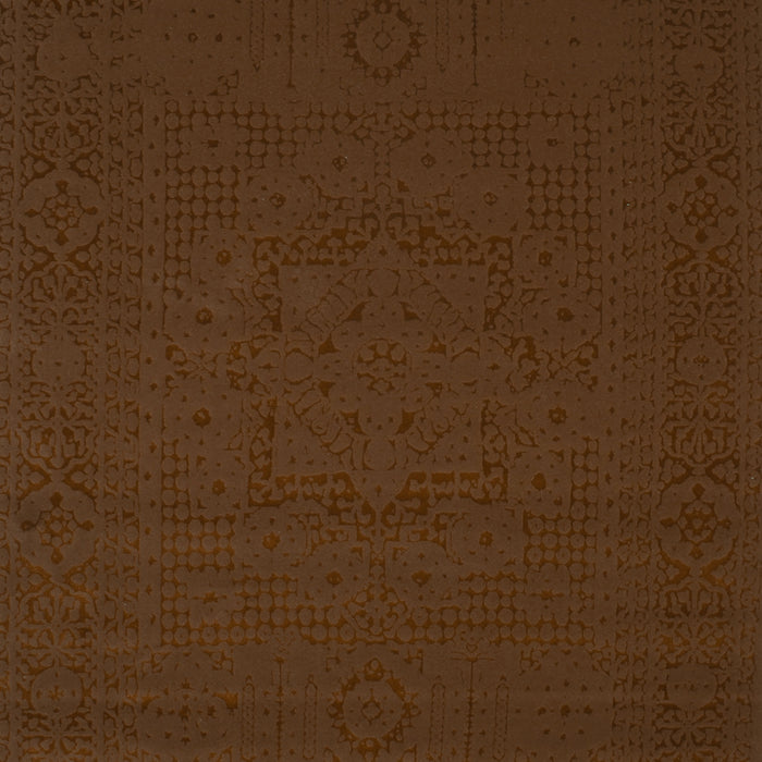 Abstract Turquoise Contemporary Rug, con134turq