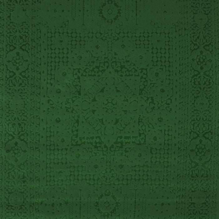Abstract Emerald Green Contemporary Rug, con134emgrn