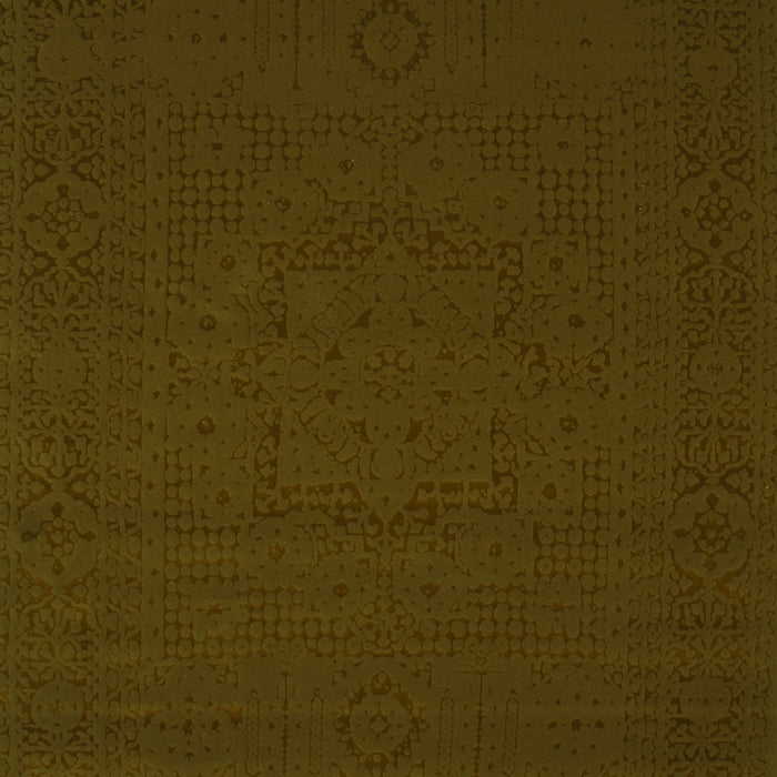Serging Thickness of Machine Washable Abstract Green Contemporary Area Rugs, wshcon134grn