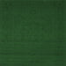 Square Abstract Emerald Green Contemporary Rug, con134emgrn