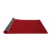 Abstract Red Contemporary Area Rugs