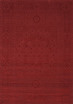 Abstract Brown Contemporary Rug, con134brn