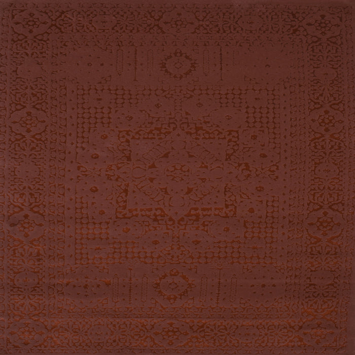 Square Machine Washable Abstract Light Blue Contemporary Rug, wshcon134lblu