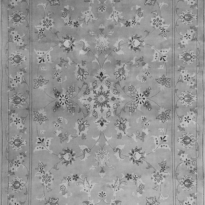 Serging Thickness of Machine Washable Abstract Gray Contemporary Rug, wshcon1350gry