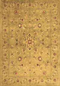 Abstract Brown Contemporary Rug, con1350brn