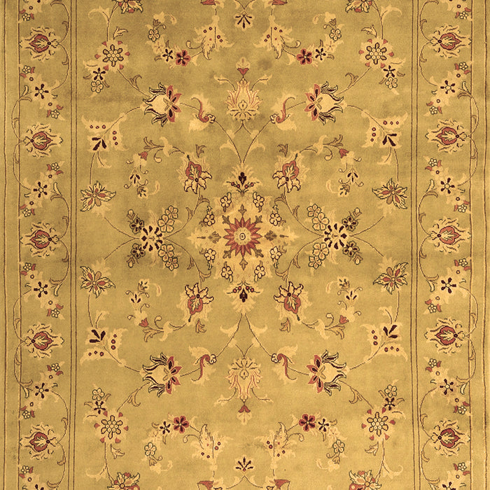 Abstract Brown Contemporary Rug, con1350brn