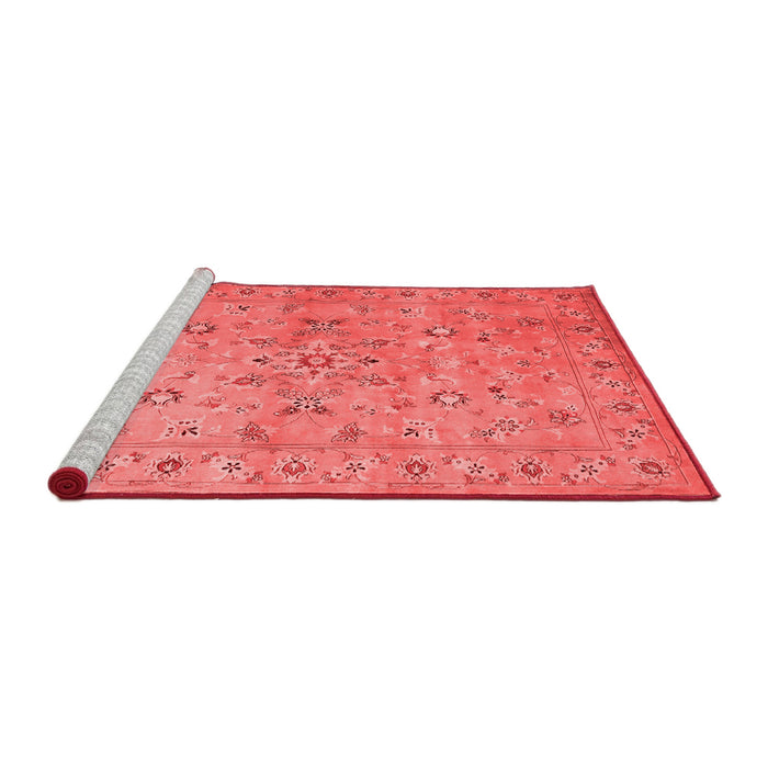 Contemporary Red Washable Rugs