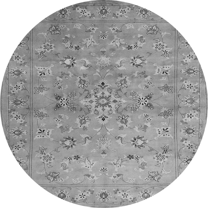 Machine Washable Abstract Gray Contemporary Rug, wshcon1350gry