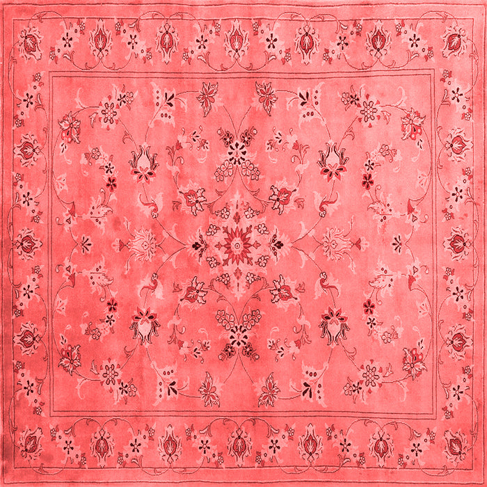 Abstract Red Contemporary Rug, con1350red