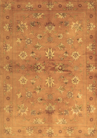 Abstract Brown Contemporary Rug, con1351brn