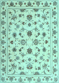 Persian Light Blue Traditional Rug, con1352lblu