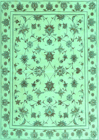 Persian Turquoise Traditional Rug, con1352turq