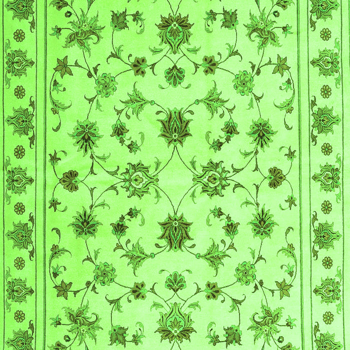 Persian Green Traditional Rug, con1352grn