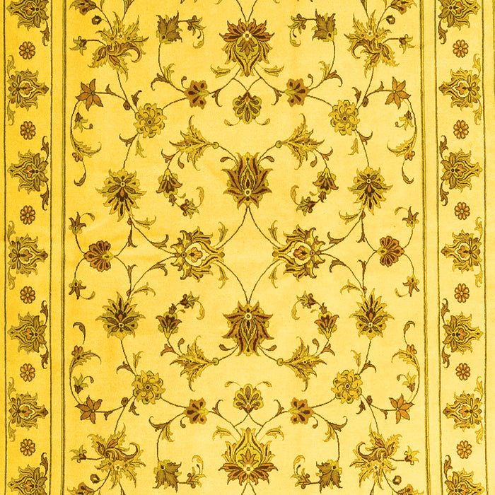 Persian Yellow Traditional Rug, con1352yw