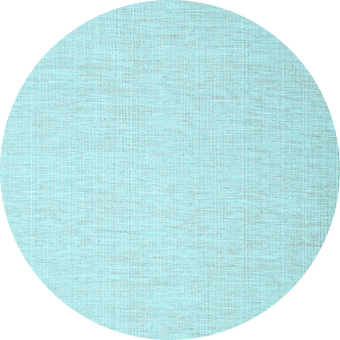 Round Machine Washable Abstract Light Blue Contemporary Rug, wshcon1353lblu