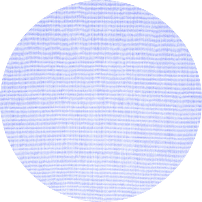 Round Abstract Blue Contemporary Rug, con1355blu