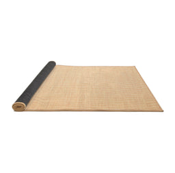 Sideview of Abstract Brown Contemporary Rug, con1355brn