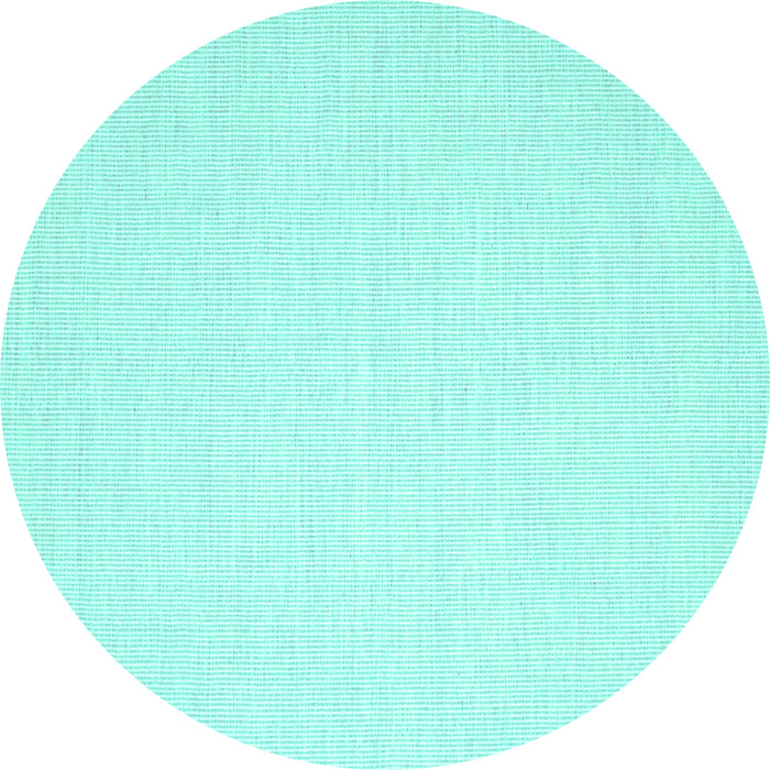 Round Machine Washable Abstract Turquoise Contemporary Area Rugs, wshcon1355turq